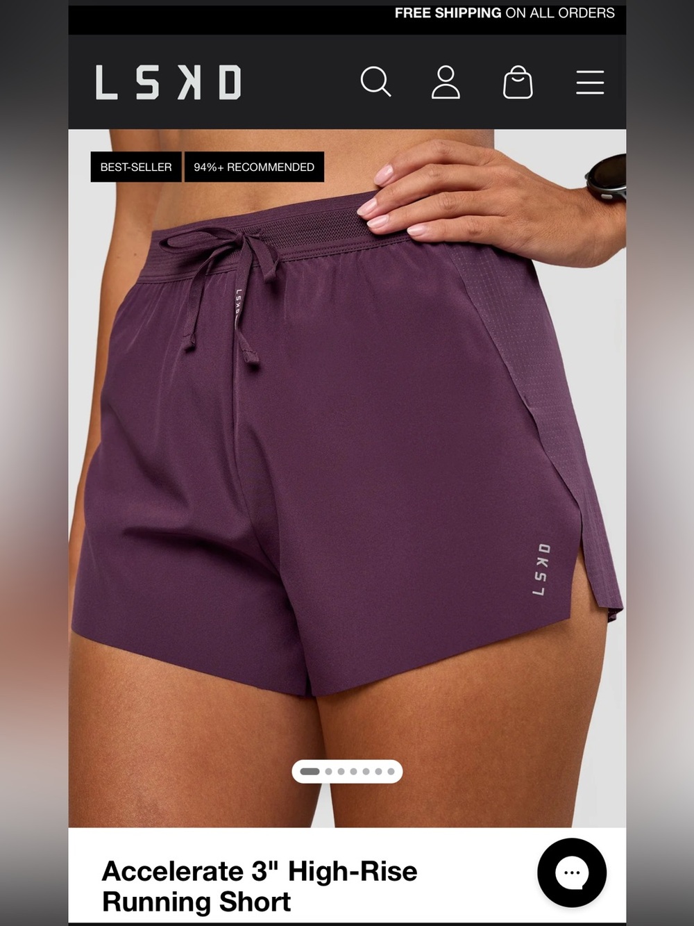 LSKD Accelerate shorts